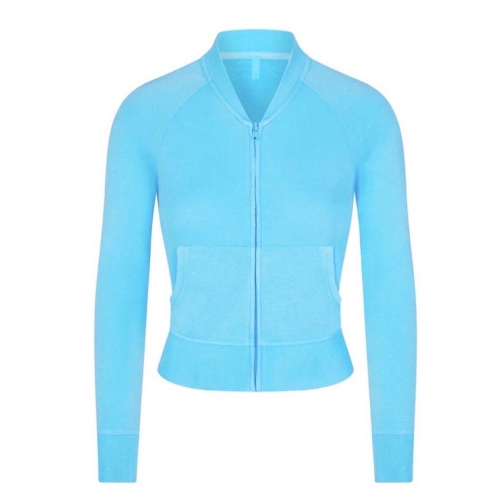 Skims‎ Modal French Terry Shrunken Zip Up